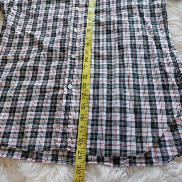J. Crew Men's Plaid 100% Cotton Buttons Up Long Sleeve Shirt Siz M - Picture 5 of 7